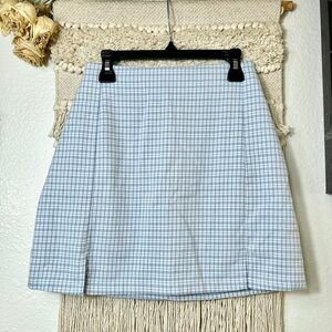 Brandy Melville checkered mini skirt